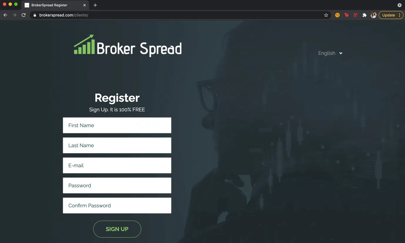 Broker Spread Registration